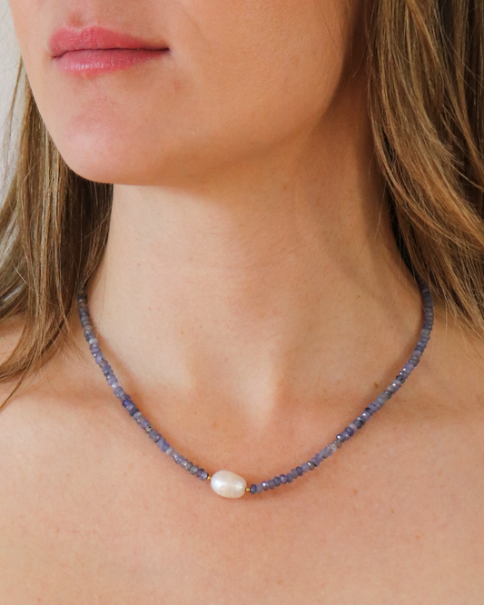 Gemstone & Pearl Necklace