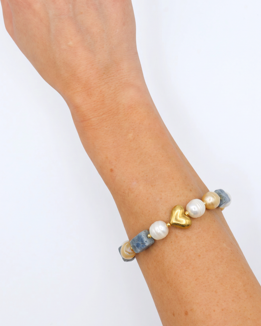 Pearl & Gemstone Bracelet