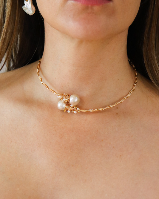Freshwater Pearl Choker Necklace