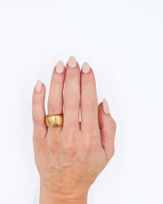 Gold Dome Ring