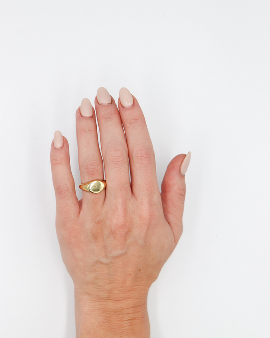 Oval Signet Ring