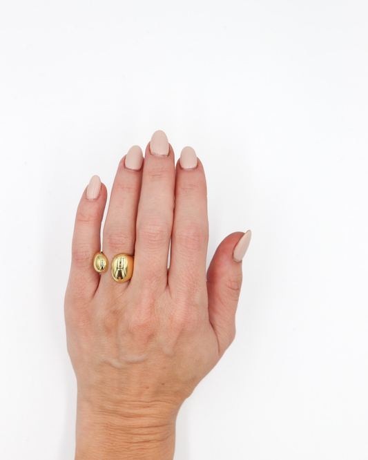 Double Dome Ring