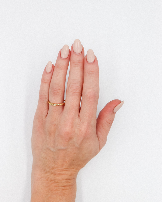 Solitaire Stacking Ring
